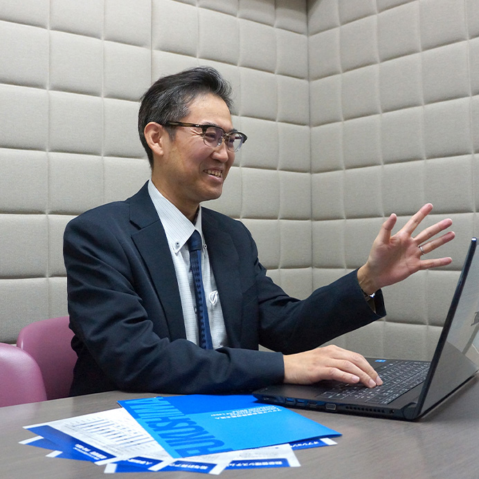 パソコンと男性
