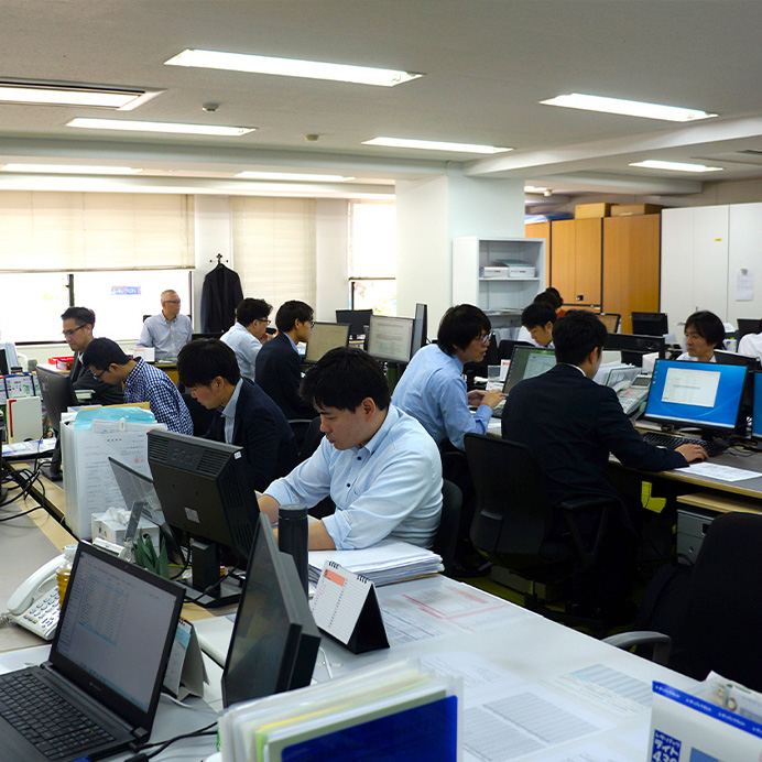 社内の様子