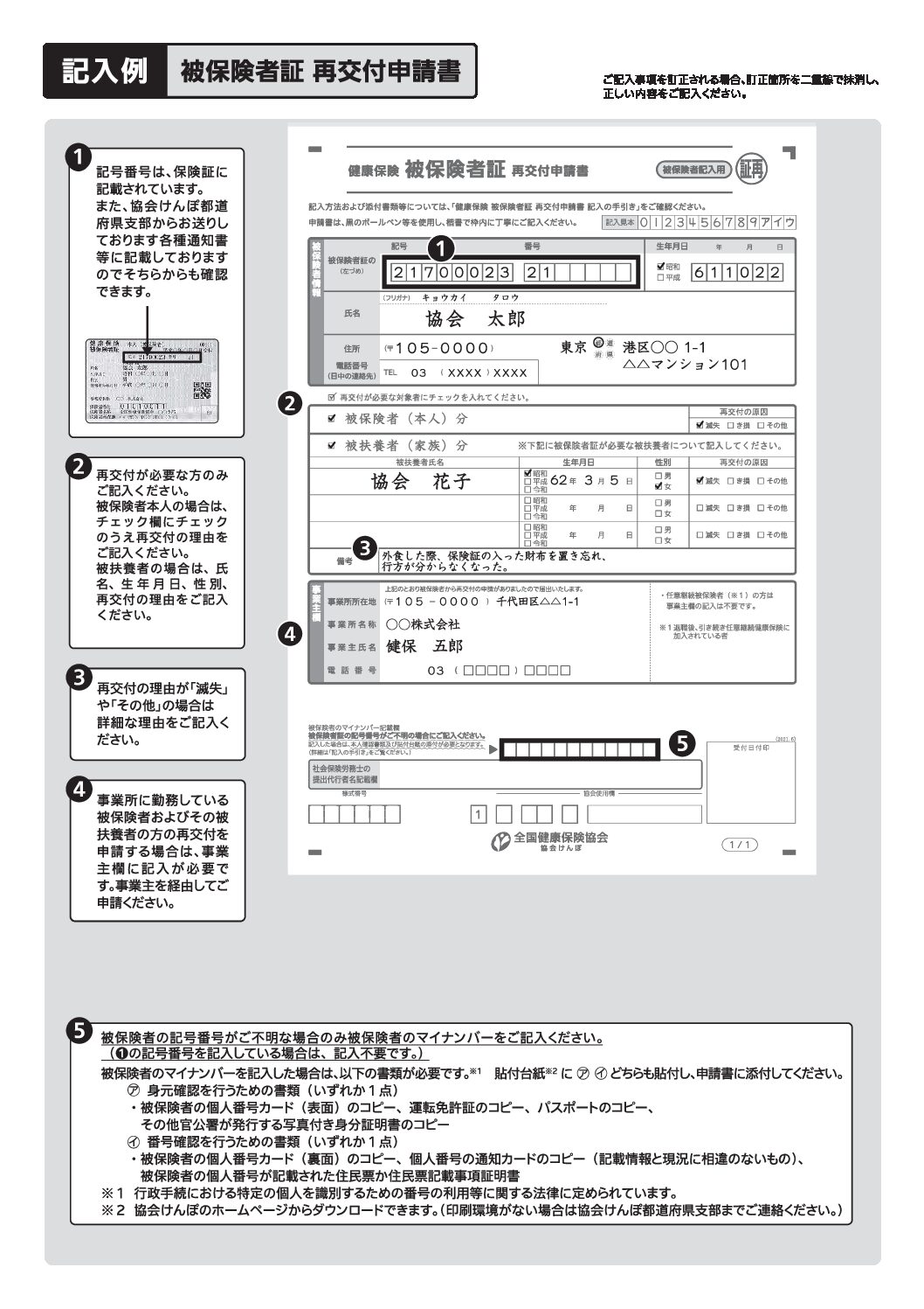 【手続きの現場から】健康保険証をなくしたら（在職中・退職時）